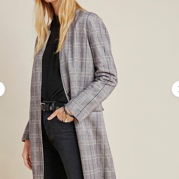 Anthropologie Renegade Longline Blazer size Lp petite NwT - Picture 2 of 15